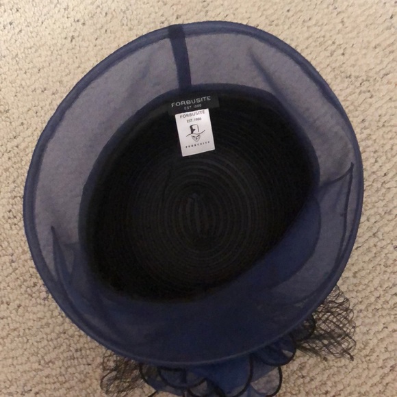 Derby hat - blue - Picture 3 of 5